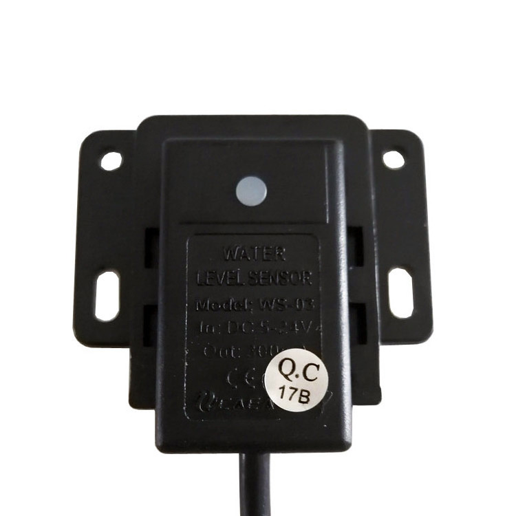 ESMUS12-WS03 capacitance water level switch , non-contact boiling electronic liquid sensor with DC5V/12V/24V