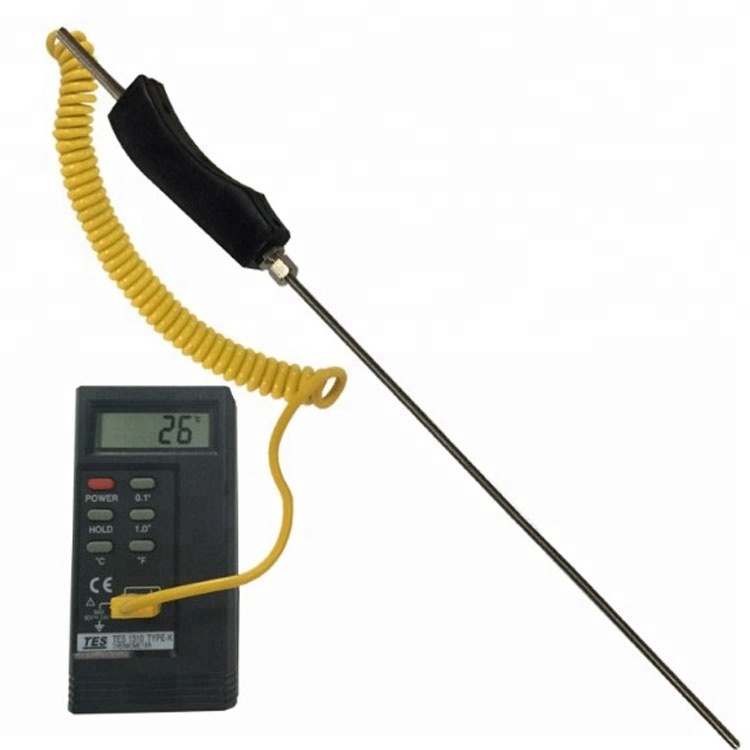 K-type surface thermometer, high temperature furnace temperature measuring rod