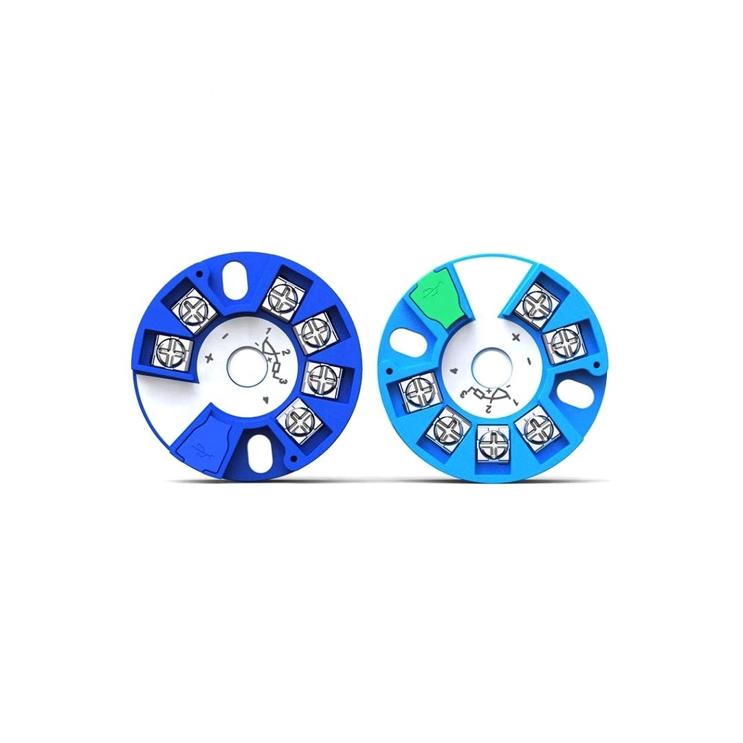 10 thermocouples, 3 RTDs 4-20ma output temperature transmitter module with pt100 ,pt1000 ,cu50, k , E , S , R , J , B TYPE