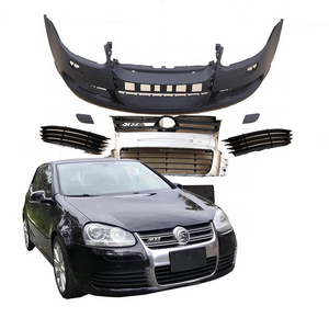 High Quality Auto Part R32 PP Auto Car Grill With Front Bumper for VW Golf 5 GTI 2005-2010 bodykit