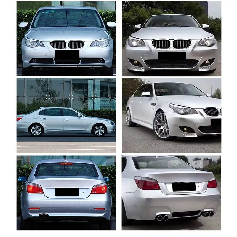 E60 M5 Car Body Kit for Bmw 5 Series 2003-2010 Front Bumper Rear Bumper for Pp Material Fit Body Kit Bumper