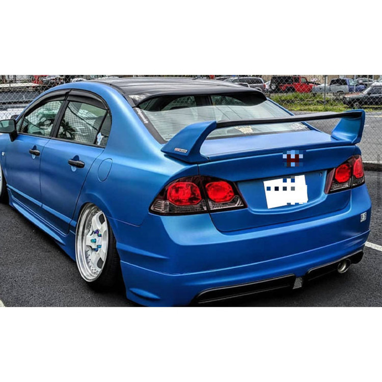 For Honda Civic Automobile Modified Tail FD2 Style Rear Spoiler 09-15 Double Deck Tail