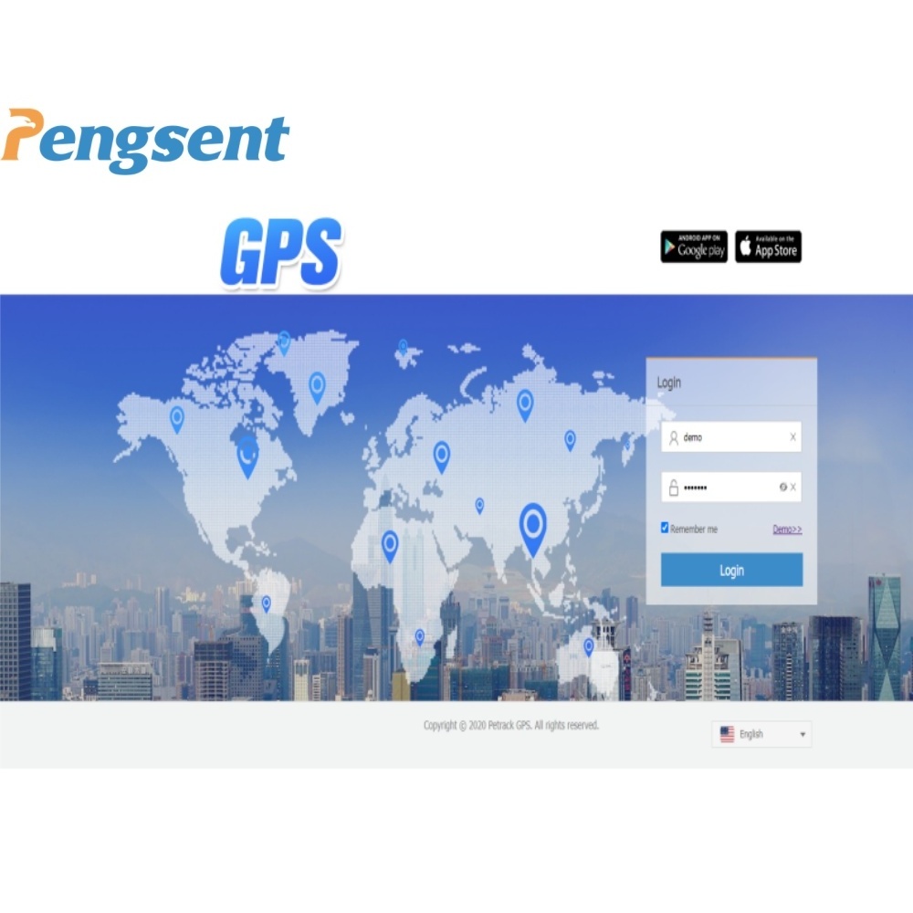 Pengsent Vehicle Gps Tracking Device Gps Tracker Location Track System Platform tracking Software