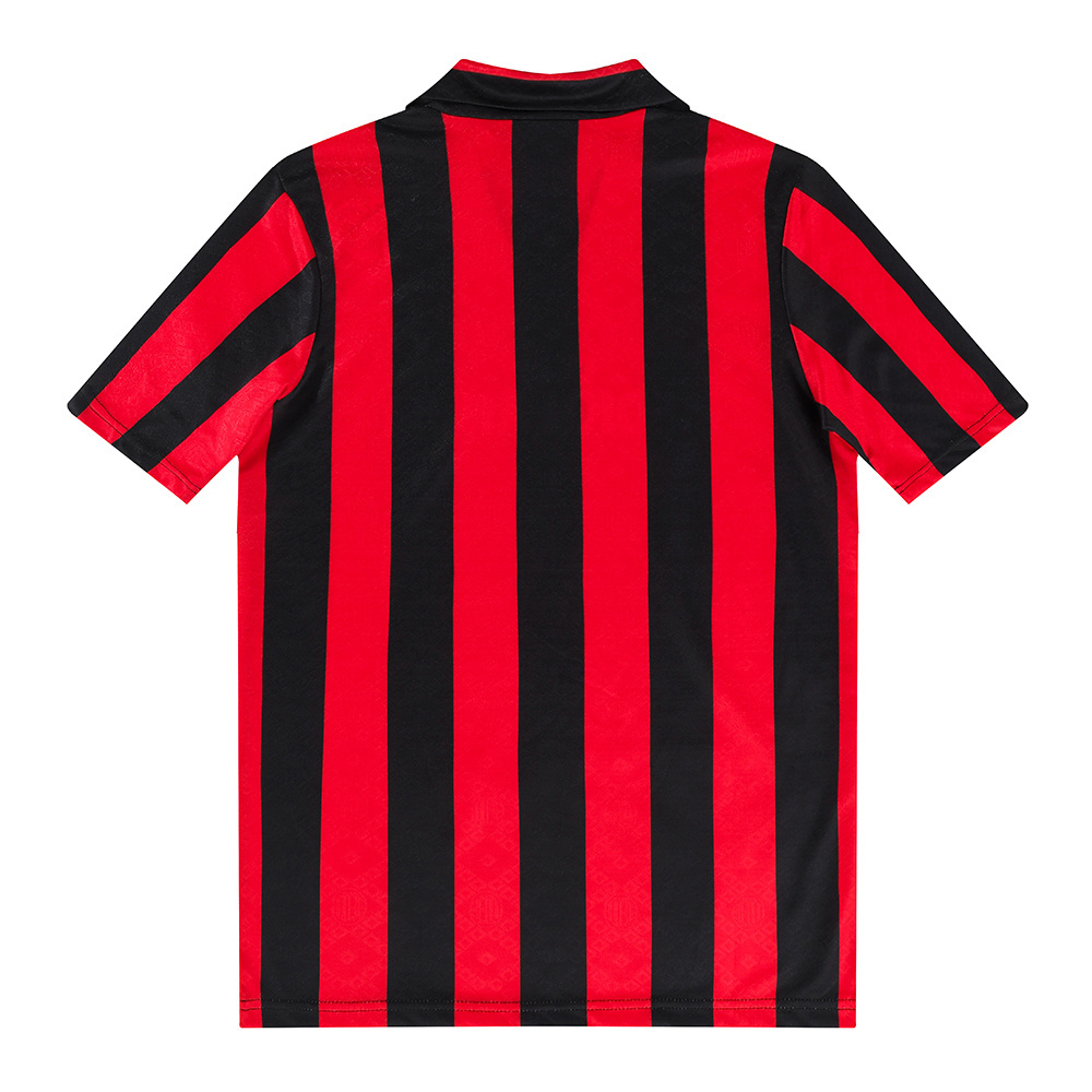 AC Milan retro fans version of the jersey Thai version classic of the shirt long sleeve football suit custom men