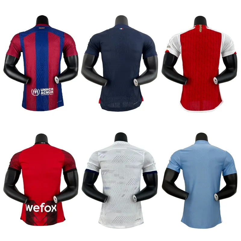 Custom 2324 Season Soccer Uniform Futbol Kit Jerseys Ronaldo Manchester Football Jersey