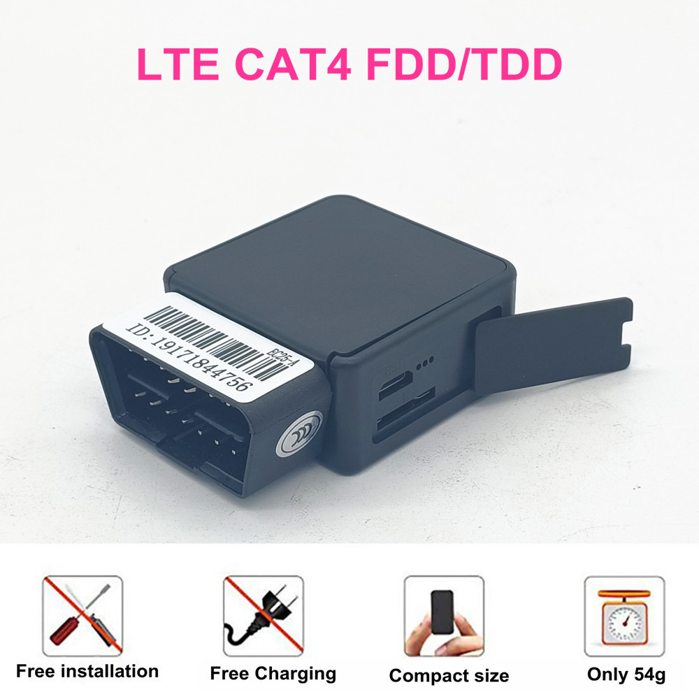 2G 4G OBD2 CAT4 GPS tracker with Diagnosis module 2G 4G OBD2 GPS tracker