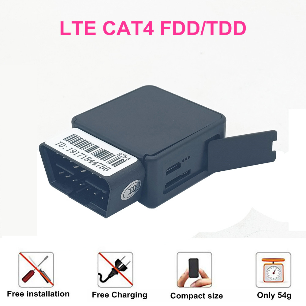 2G 4G OBD2 CAT4 GPS tracker with Diagnosis module 2G 4G OBD2 GPS tracker