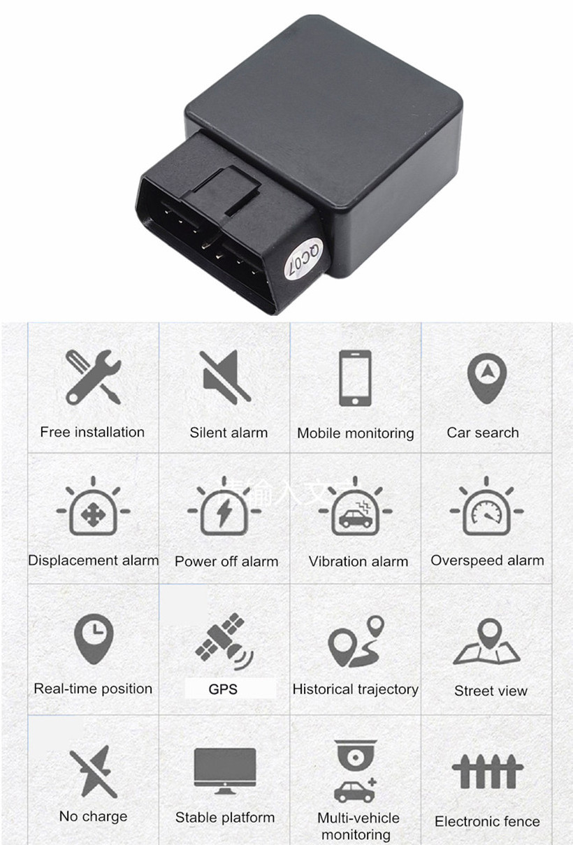 4G Plug and Play No Need to Install OBDii OBD GPS Tracker for Vehicle