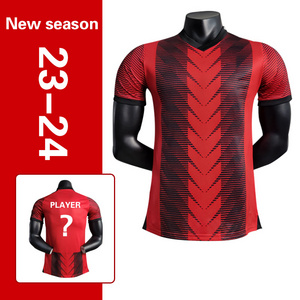 Custom 23-24 New Season Quick Football player Shirt Thailand quality Uniform ac milan jersey  football shirt