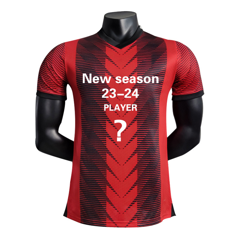 Custom 23-24 New Season Quick Football player Shirt Thailand quality Uniform ac milan jersey  football shirt