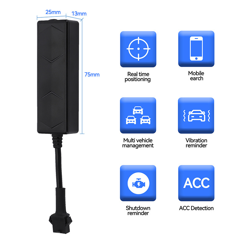 OnTheWay YG-T92 Portable Hidden vibration Fence alarm 4g tracking device for Car Locator