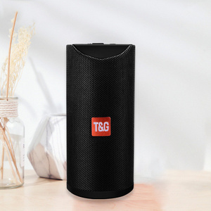 T&G TG113 Speaker Portable Outdoor Loudspeaker Wireless Mini Column 3D 10W Stereo Music Surround Support FM TF Card