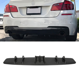 Car bumper black Rear Bumper Lip abs rear bumper lip Diffuser For Golf MK7 MK6 GTI 7 Fins Shark