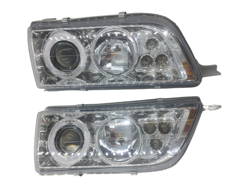 GPT brand supply Explosion Models Headlamp With Len For Toyota Corolla AE100 Angel Eyes Headlights