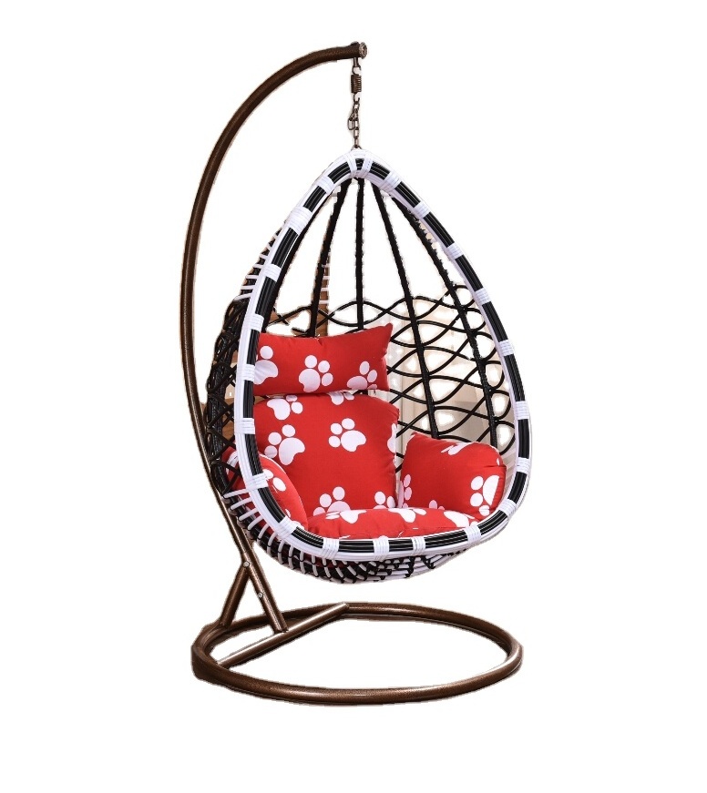 swing chair hanging pod chair with sun cloth havelock sun shade bamboo swing chair