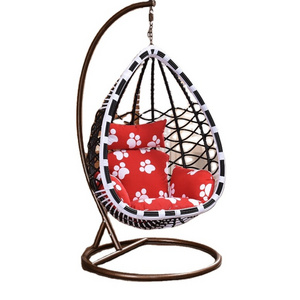 swing chair hanging pod chair with sun cloth havelock sun shade bamboo swing chair