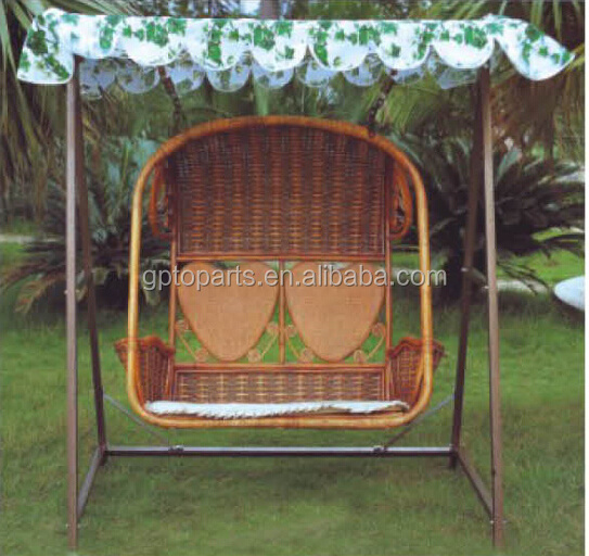 Bamboo Garden Hanging Chair Swing Chair for Sale Heart Shape Chair