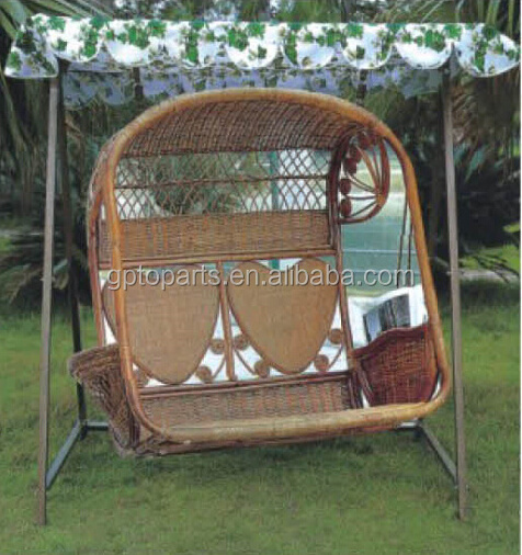 Bamboo Garden Hanging Chair Swing Chair for Sale Heart Shape Chair