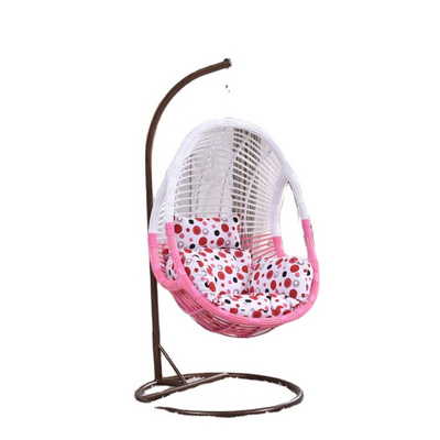 Hanging baby swing chair with stand