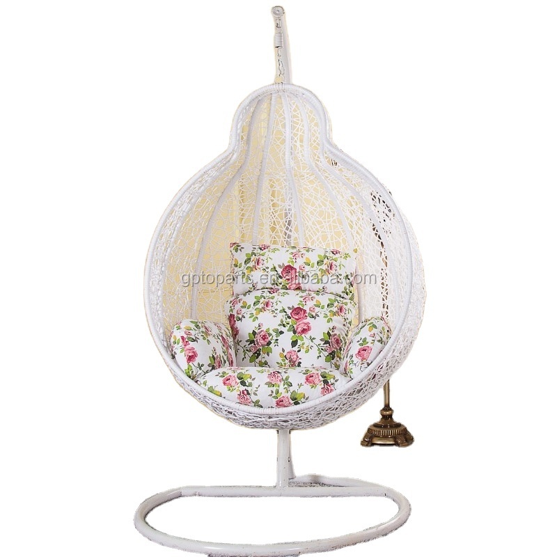 Rattan Apple Hanging Chairs for Bedrooms / Book Reading Chair