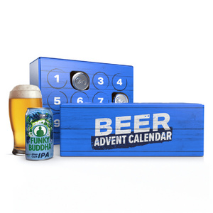 Wholesale Cardboard Countdown Wine Advent Calendar Box 12 Days Beer Advent Calendar