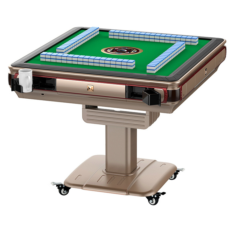 The 2022 hot-selling Electric Mahjong table folding can move the automatic Mahjong table