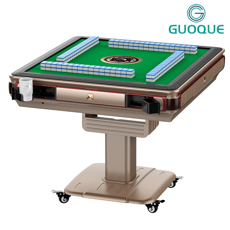 The 2022 hot-selling Electric Mahjong table folding can move the automatic Mahjong table