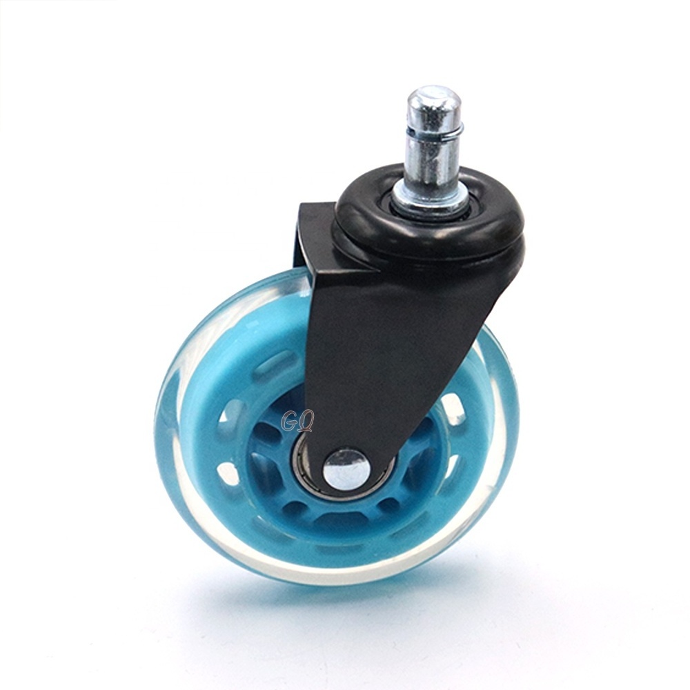 Office Chair Wheels Replacement Office Chair Caster Wheel Roller Blade Furniture Casters Wheels