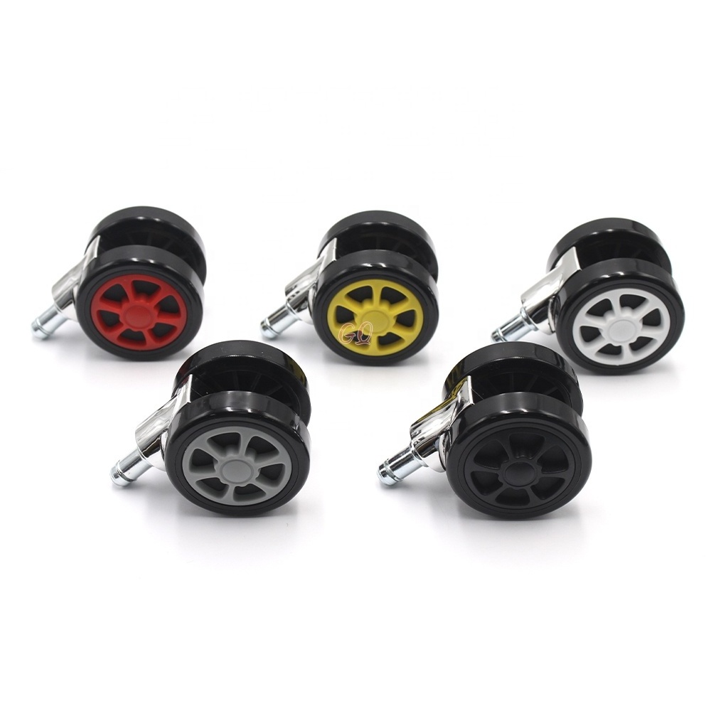 Heavy Duty Office Chair Wheels Replacement Office Chair Caster Wheel Roller Blade Furniture sliding gaming Casters Wheels