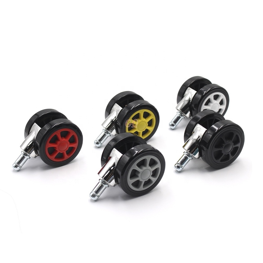 Heavy Duty Office Chair Wheels Replacement Office Chair Caster Wheel Roller Blade Furniture sliding gaming Casters Wheels