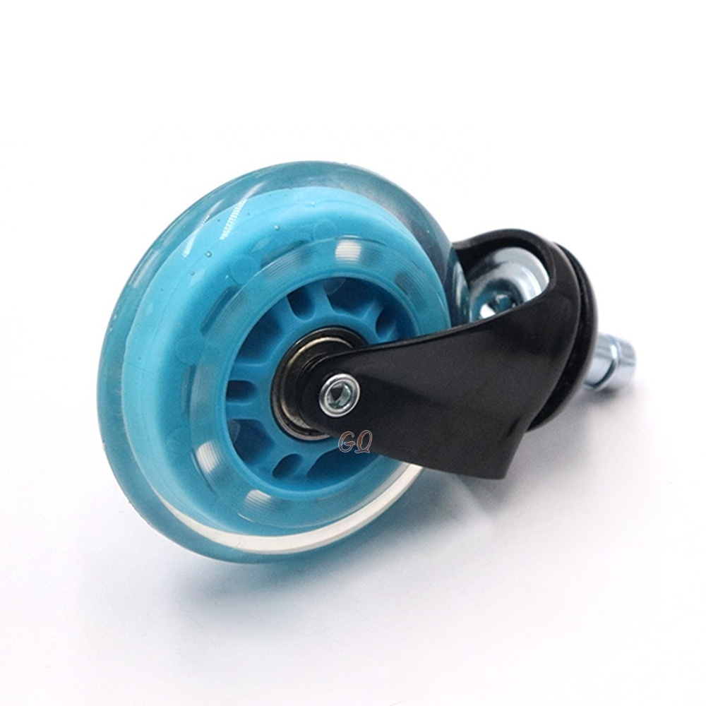 Office Chair Wheels Replacement Office Chair Caster Wheel Roller Blade Furniture Casters Wheels