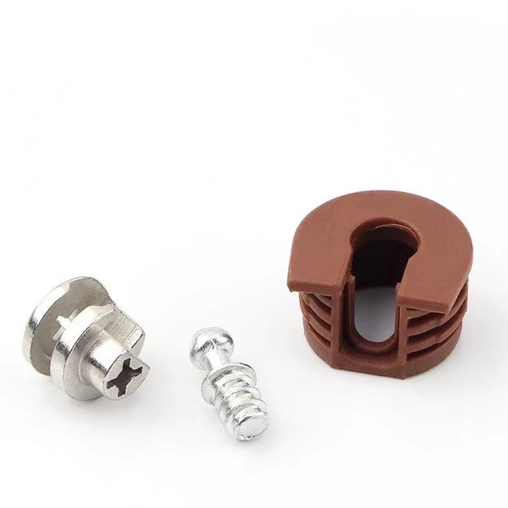 Furniture Connector Connecting Adjustable Invisible Glass Cupboard Connector Cabinet Plastic Screw Shelf Supports