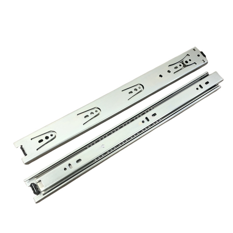 HOT SALE 20 Inch 3-fold Heavy Duty Full Extension Drawer Runners Top Grade Shanghai Metal Cabinet Slides Drawer