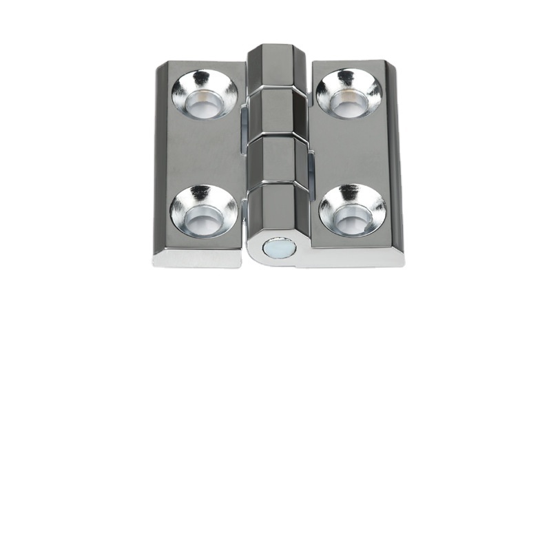 Stainless Steel zinc Alloy Folding Flush butterfly Hinge for industrial cabinet door Power Distribution Box