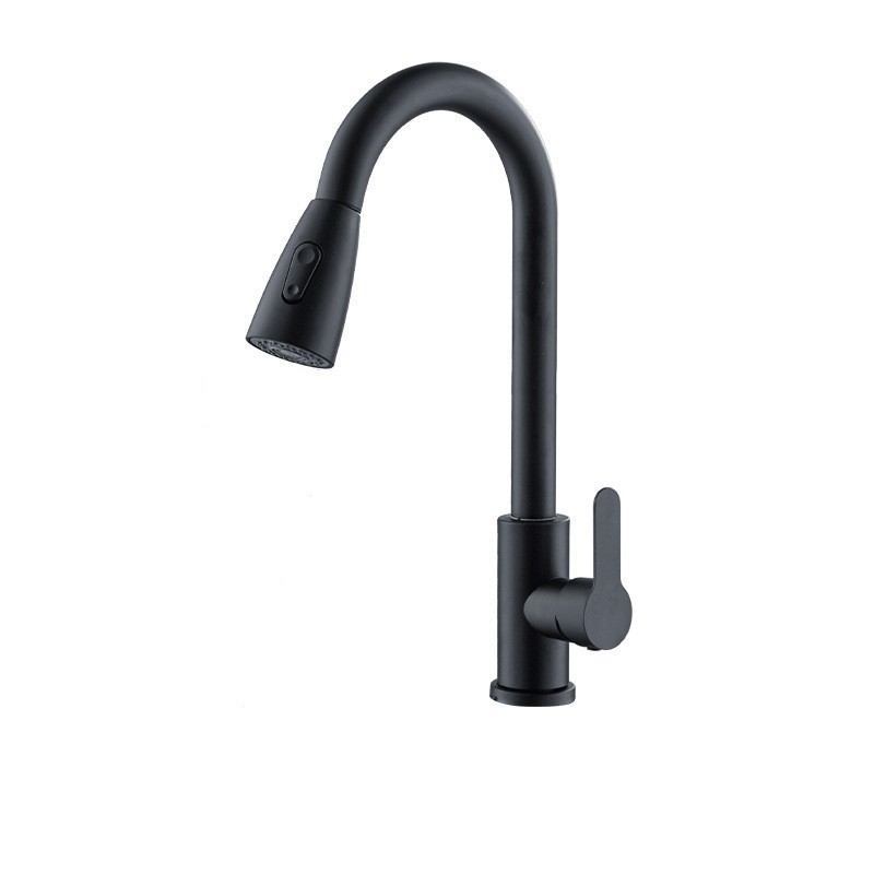 2024 Hot Sale factory sealed 304 stainless steel original color sink kitchen pull out mixers faucet