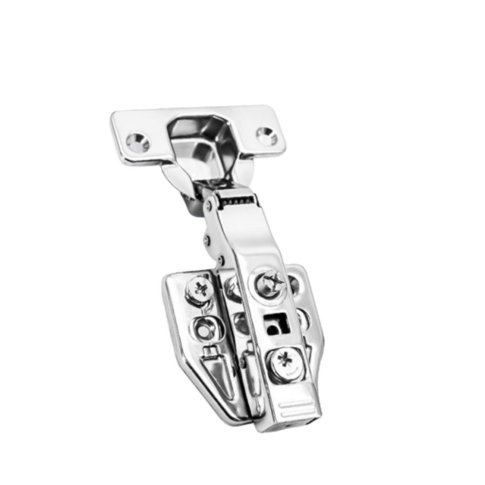 GQK 35mm 3D Adjustable Kitchen Hardware Clip On close office self closing hydraulic door hinge Furniture Cabinet Hinge