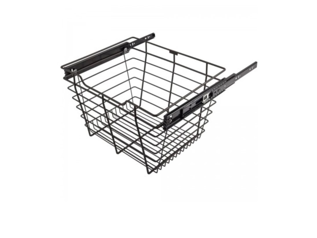 Factory hot sale Kitchen Accessories Pullout Wire Basket Stainless Steel Wire Basket