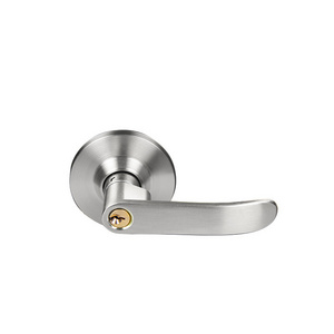 High Quality Cylindrical Residential Leverset Lock Set Door Handle Main Door Handle Lock for Bedroom bathroom