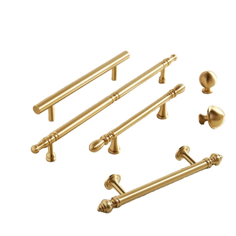 Factory manufacture Brass metal Black round Flush drawer Pull Handles Furniture Pulls Kitchen Cabinet knobs