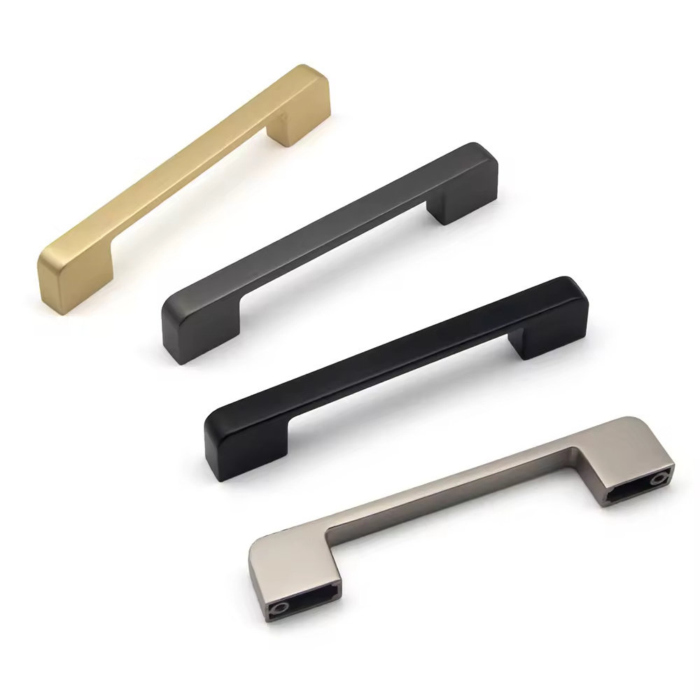 Black Brass Kitchen Pull Furniture Cabinet Handle Hardware Elegant Black Cabinet Pulls