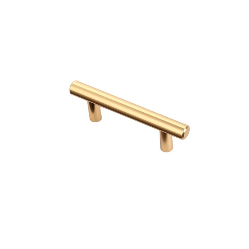 2024 Hot Sale Modern Brushed Nickel Gold Black Stainless Steel Furniture Pulls Cabinet Kitchen Handles