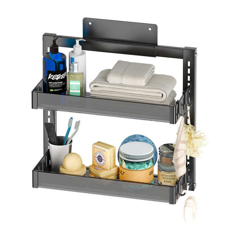 Over the Door Pantry Organizer, 4 Tier Metal Hanging Spice Rack