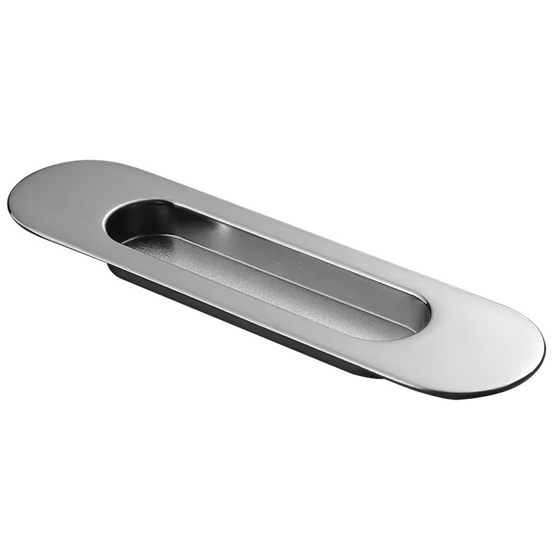 Built-in sliding door handle concealed door pairing clasp recessed invisible handle kitchen accessories living room