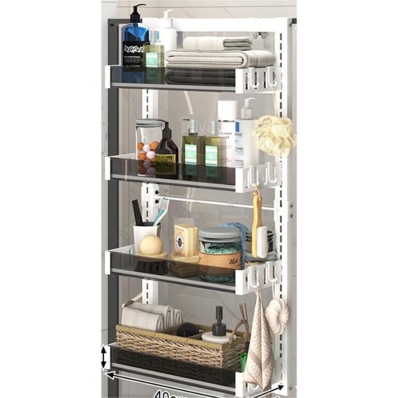 Over the Door Pantry Organizer, 4 Tier Metal Hanging Spice Rack