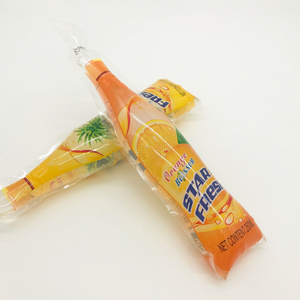 Food Grade plastic shape pouch packaging bag beverage bag injection orange juice pouch custom bottle juice pouch