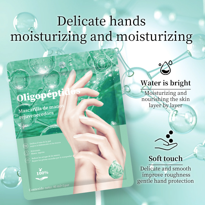 Soften and Protect Your Skin Hypoallergenic and Paraben-Free Hand Model Nourishing Double-Layer Hand Masks Gloves