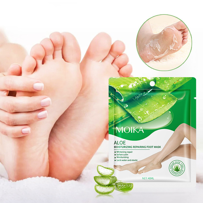 Private label Callus Remove Cracked Heel Remover Skin Care Moisturizing 2 Pack Baby Foot Mask For Hard Dead Skin Calluse