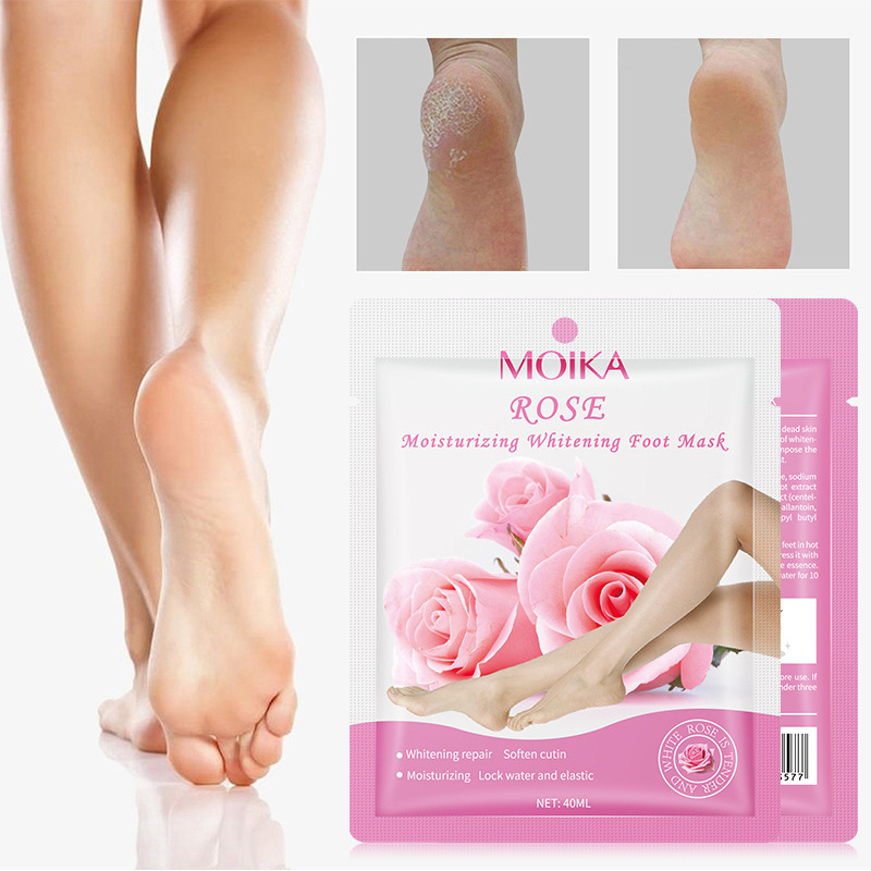 Private label Callus Remove Cracked Heel Remover Skin Care Moisturizing 2 Pack Baby Foot Mask For Hard Dead Skin Calluse