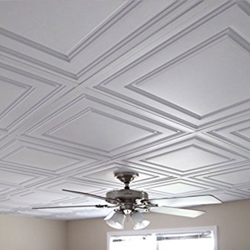 Wholesale custom factory price fashion style interlocking ceiling tiles insulated pvc ceiling tiles