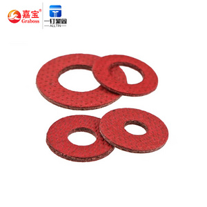 High Quality Red Steel Paper Fiber Flat Washer Insulation Washer Assorted M3 M4 M6 M8 Multiple Specifications Washer